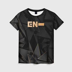 Футболка женская Enhypen golden poly, цвет: 3D-принт