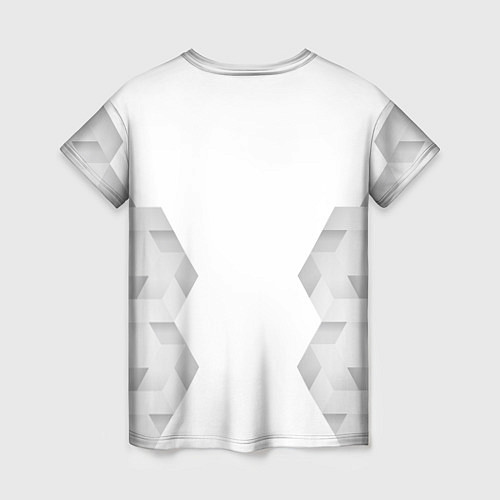 Женская футболка Pink Floyd white poly / 3D-принт – фото 2