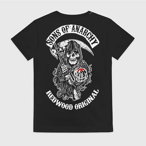 Женская футболка Sons Of Anarchy - Jax / 3D-принт – фото 2