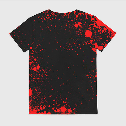 Женская футболка Красные брызги - Dota 2 / 3D-принт – фото 2