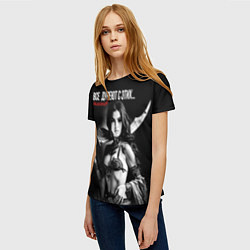Футболка женская Все дуреют с этих ятаганов, цвет: 3D-принт — фото 2