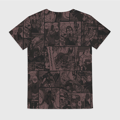 Женская футболка Дни сакамото Нагумо и Осараги / 3D-принт – фото 2