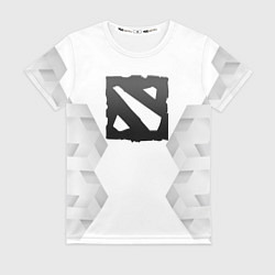 Футболка женская Dota white poly, цвет: 3D-принт