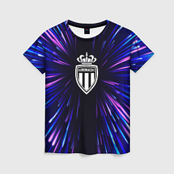 Женская футболка Monaco neon energy