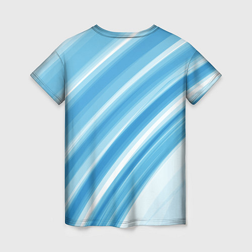 Женская футболка Акварель / 3D-принт – фото 2