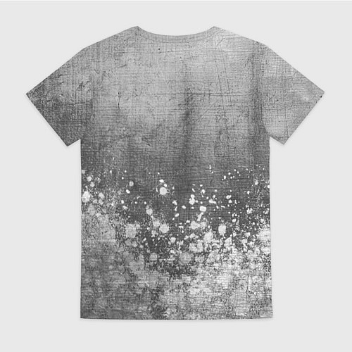 Женская футболка Dead Space - grey gradient посередине / 3D-принт – фото 2