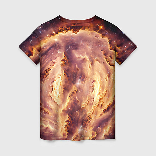 Женская футболка Каракет в космосе / 3D-принт – фото 2