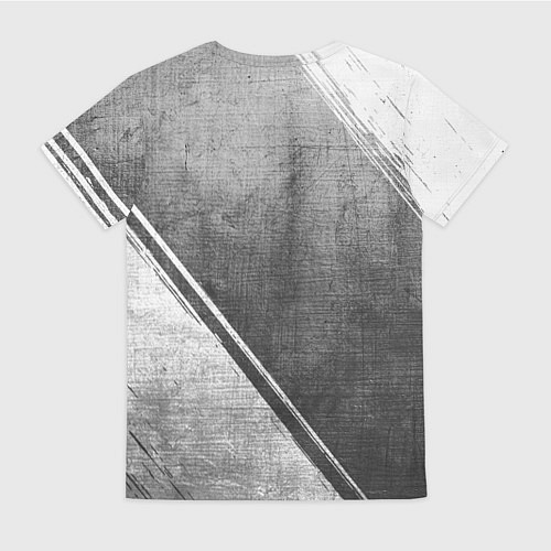 Женская футболка Akira - grey gradient вертикально / 3D-принт – фото 2