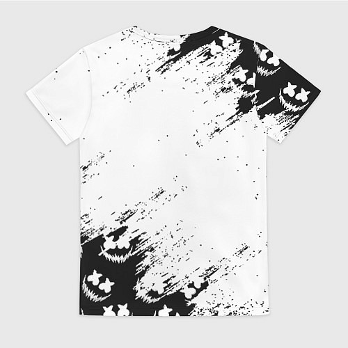 Женская футболка Marshmello x Linkin park / 3D-принт – фото 2