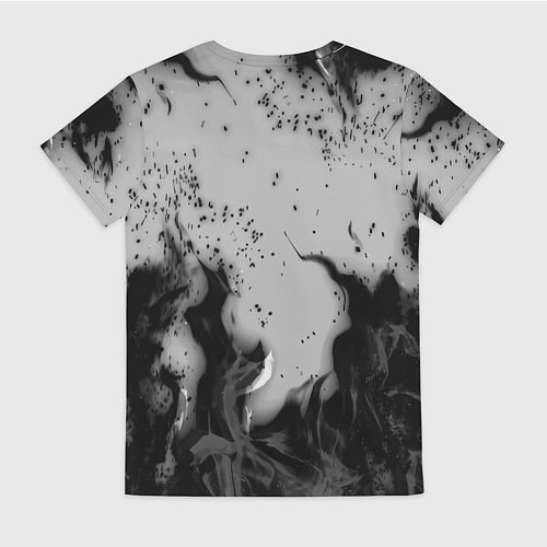 Женская футболка NASA неоновый огонь / 3D-принт – фото 2