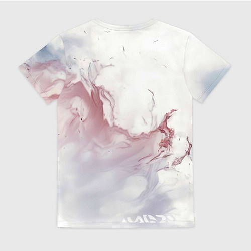 Женская футболка Бэтмен в тумане / 3D-принт – фото 2