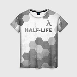 Футболка женская Half-Life - white gradient посередине, цвет: 3D-принт