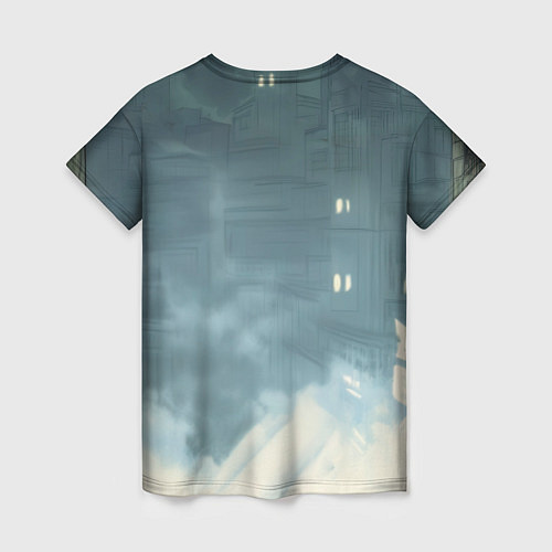 Женская футболка Бэтмен старый стиль / 3D-принт – фото 2