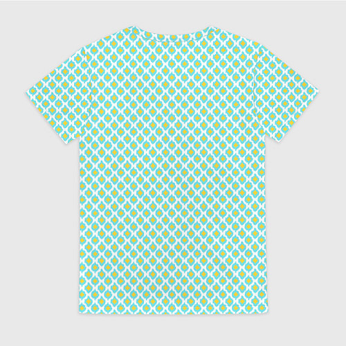 Женская футболка Ikat ogee - этнический узор / 3D-принт – фото 2