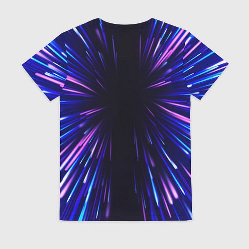 Женская футболка Akira neon energy / 3D-принт – фото 2