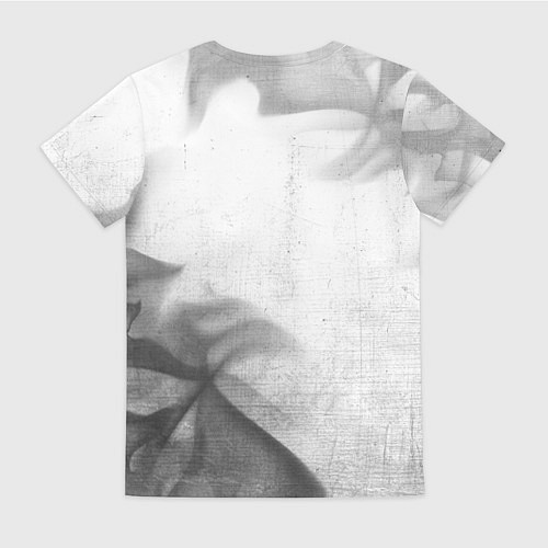 Женская футболка PUBG - white gradient вертикально / 3D-принт – фото 2