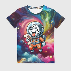 Женская футболка Funny dalmatian puppy - ai art