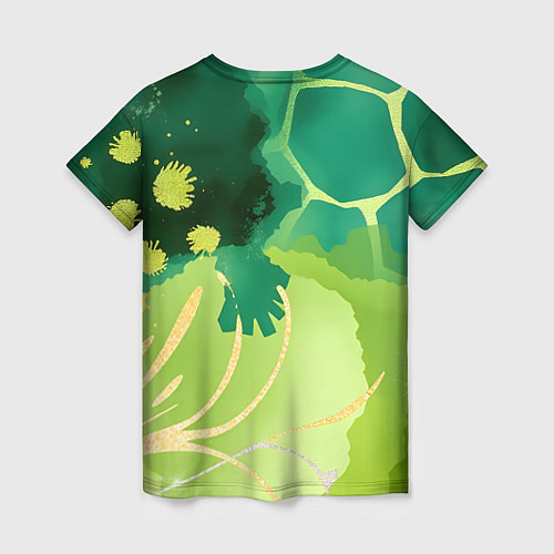 Женская футболка Вдохновленный природой / 3D-принт – фото 2