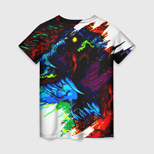 Женская футболка Dota monster / 3D-принт – фото 2