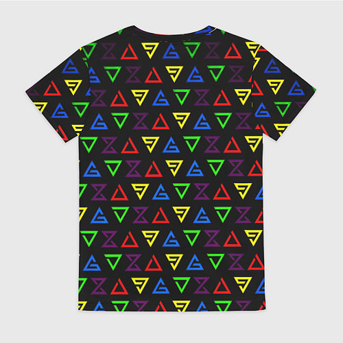 Женская футболка Dota pattern witcher / 3D-принт – фото 2