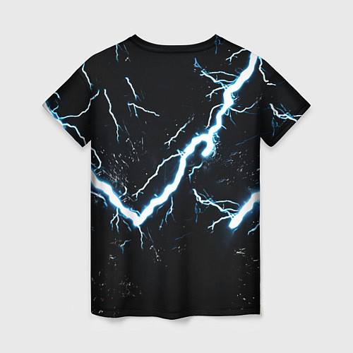 Женская футболка Рестлер в молниях / 3D-принт – фото 2