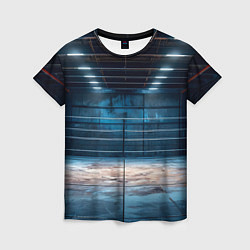 Женская футболка Бойцовский спортзал