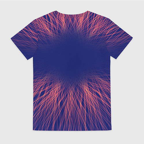 Женская футболка Exo red energy / 3D-принт – фото 2