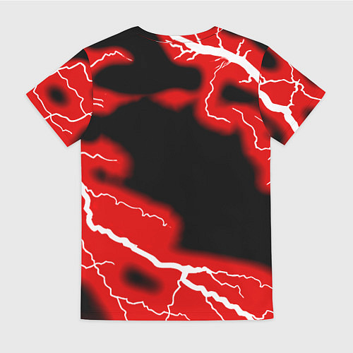 Женская футболка NBA шторм / 3D-принт – фото 2