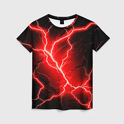 Футболка женская Lightning, цвет: 3D-принт
