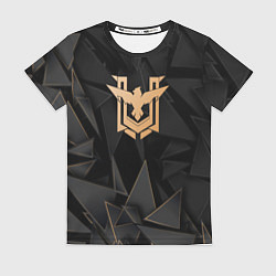 Футболка женская Free Fire golden poly, цвет: 3D-принт