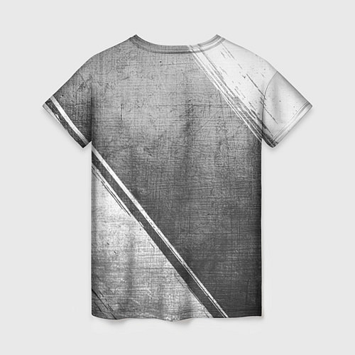 Женская футболка Nirvana - grey gradient вертикально / 3D-принт – фото 2