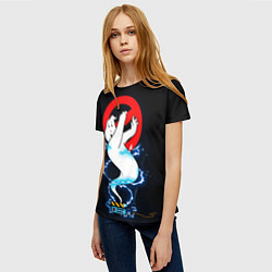 Футболка женская Охотники за привидениями, цвет: 3D-принт — фото 2