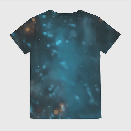 Женская футболка Alien space / 3D-принт – фото 2