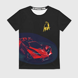 Женская футболка Lamborghini Diverso - motorsport