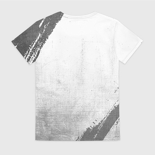 Женская футболка Nine Inch Nails - white gradient / 3D-принт – фото 2