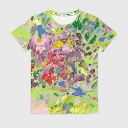 Футболка женская Flower glade in dance, цвет: 3D-принт