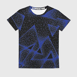 Футболка женская Triangles with dots, цвет: 3D-принт