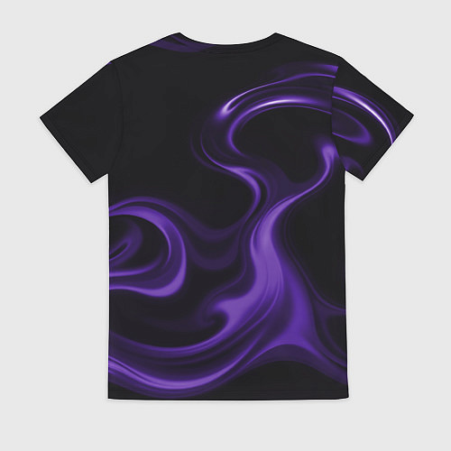 Женская футболка The color is purple / 3D-принт – фото 2