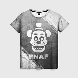 Женская футболка FNAF - grey gradient