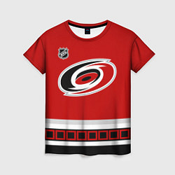 Футболка женская Carolina Hurricanes - NHL team, цвет: 3D-принт