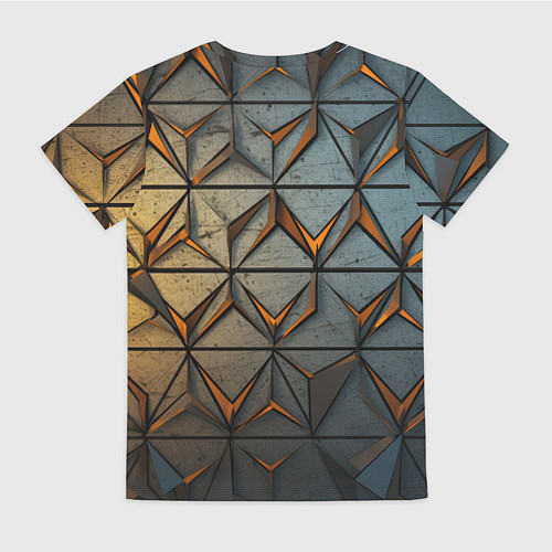 Женская футболка ACDC винтажный логотип / 3D-принт – фото 2