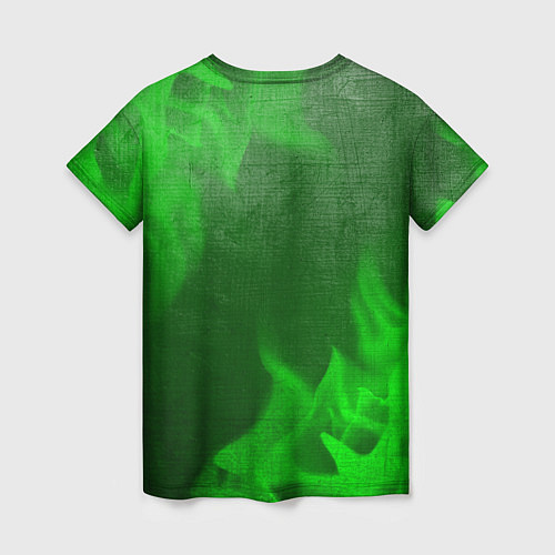 Женская футболка The Sims - green gradient / 3D-принт – фото 2