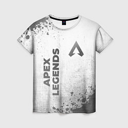 Футболка женская Apex Legends - white gradient вертикально, цвет: 3D-принт