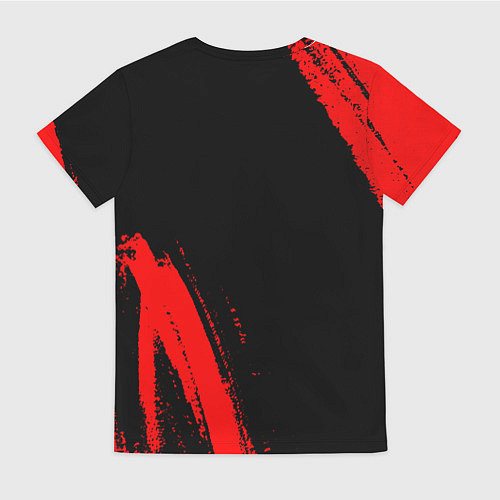 Женская футболка Twenty One Pilots - red gradient вертикально / 3D-принт – фото 2