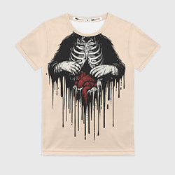 Женская футболка Опасные руки