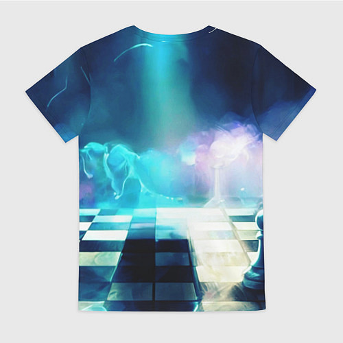 Женская футболка Дымовая партия / 3D-принт – фото 2