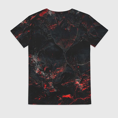 Женская футболка Astro в стиле хэви-метал / 3D-принт – фото 2