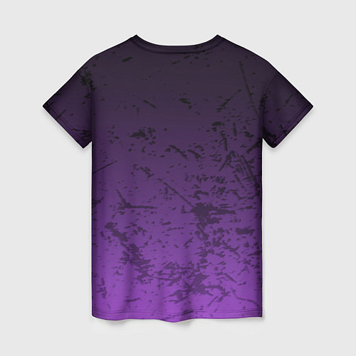 Женская футболка Lazarus: Violet Pattern / 3D-принт – фото 2