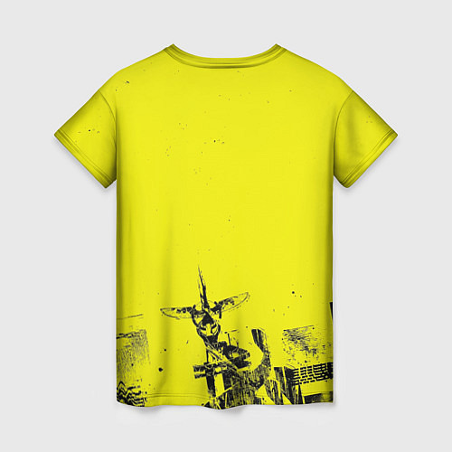 Женская футболка Лазарь аниме обложка / 3D-принт – фото 2