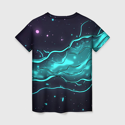 Женская футболка Певица Билли Айлиш / 3D-принт – фото 2